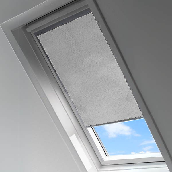 Store anti-chaleur intérieur pour fenêtre de toit - polyester - thermique - durable et élégant - design épuré