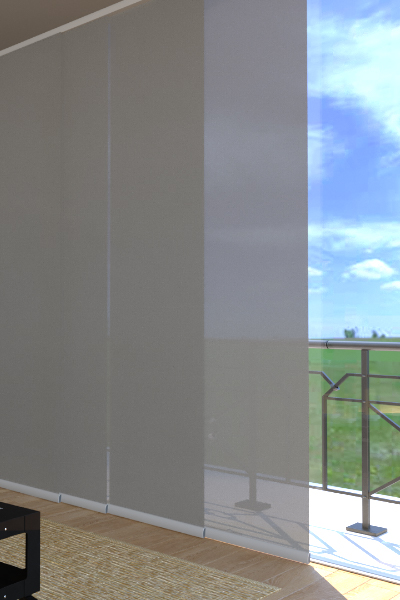 Panneaux Japonais SCREEN uni Gris Perle