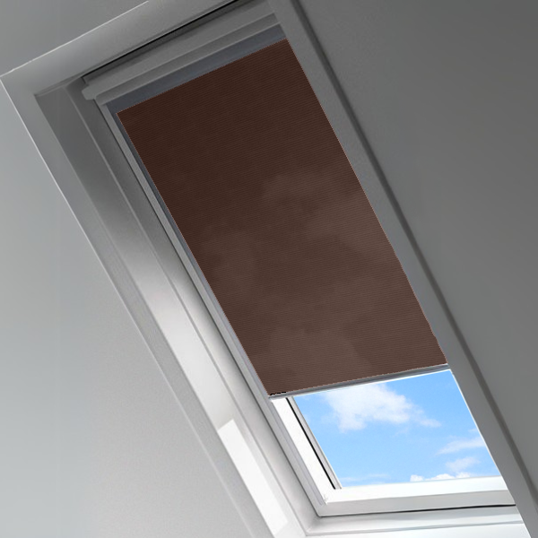 Store tamisant pour fenêtre mansardée - polyester - durable et élégant - fabrication française - design épuré