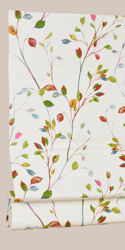 Stores Bateaux Fleurs - coton - sur mesure - Ambiance nature - fabrication française - durable et élégant