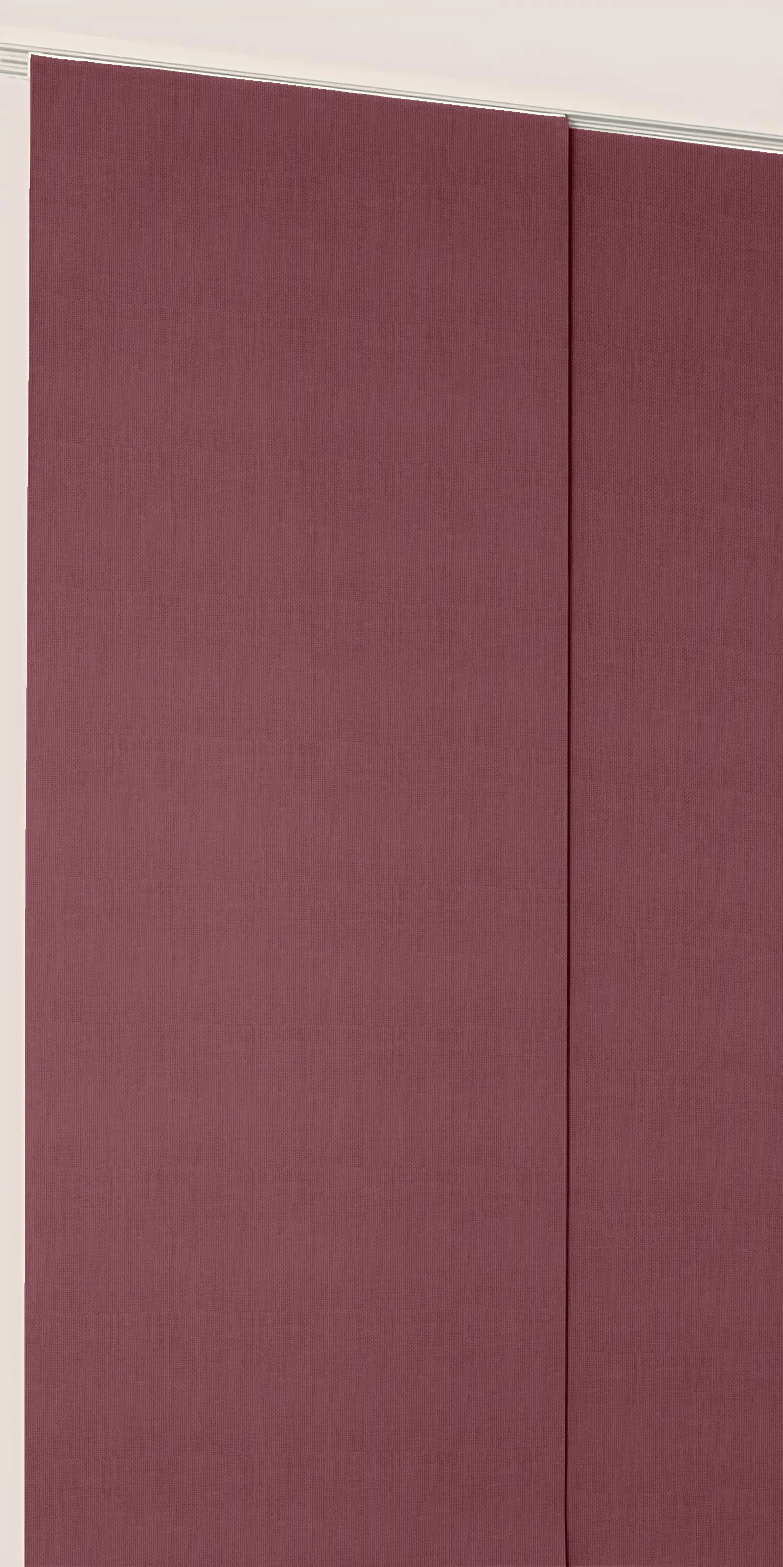 Panneaux Japonais en lin Prune - sur mesure - tamisant - Panneaux japonais coulissants 2 à 4 voies - fabrication française - durable et élégant