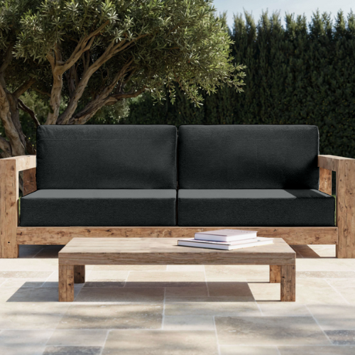 Coussin pour terrasse Gris Anthracite