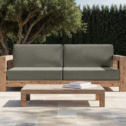 Coussin pour banc de jardin	Taupe