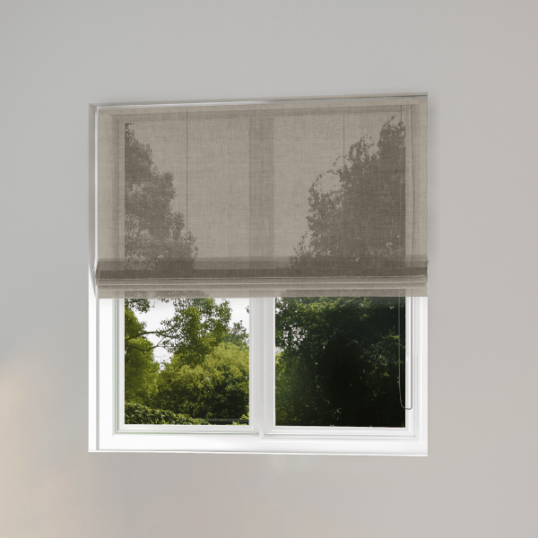 Stores Bateaux - Voilage lin naturel - Ambiance naturelle - design épuré - durable et élégant - fabrication française - Store à prix discount