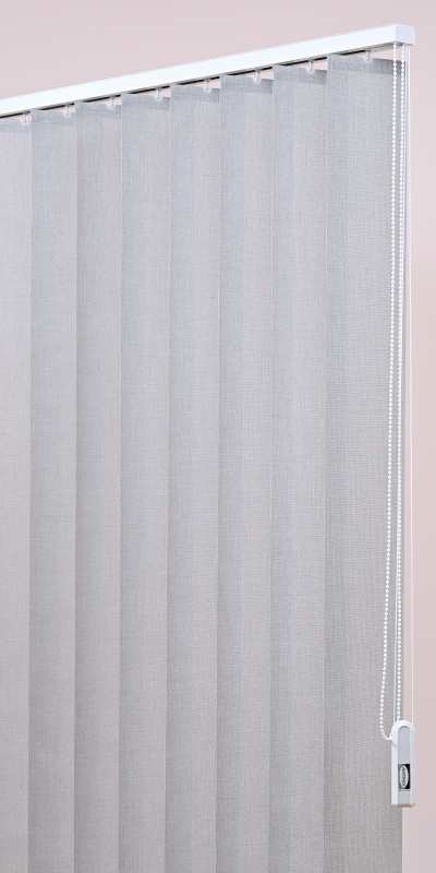 Stores Californiens Tamisants Aspect Toile de Jute Gris Clair