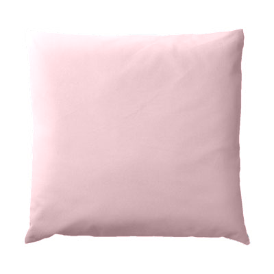 Coussin Rose poudré
