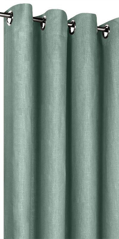 Rideaux en lin Vert de gris