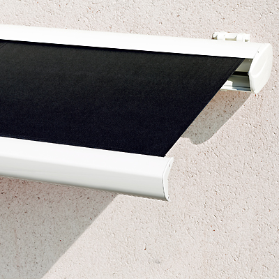 Store Banne Coffre Intégral Noir