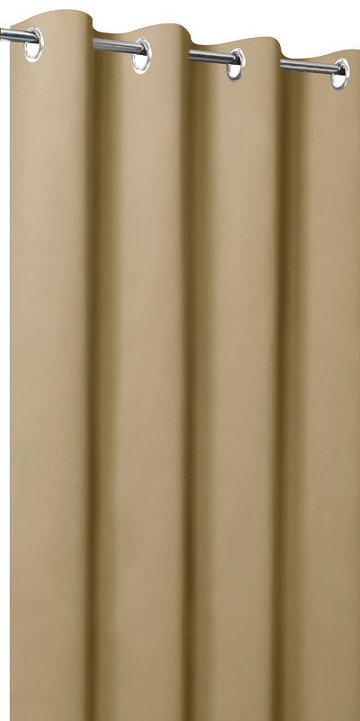 Rideaux occultants unis beige