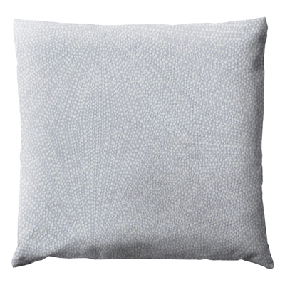 Coussin Géométrique Dent de lion Gris Perle