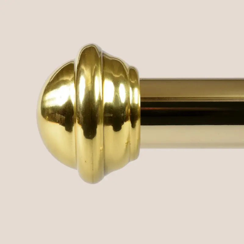 Tringle à rideaux Laiton embout Regency