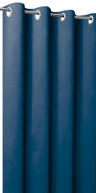 Rideau bleu marine