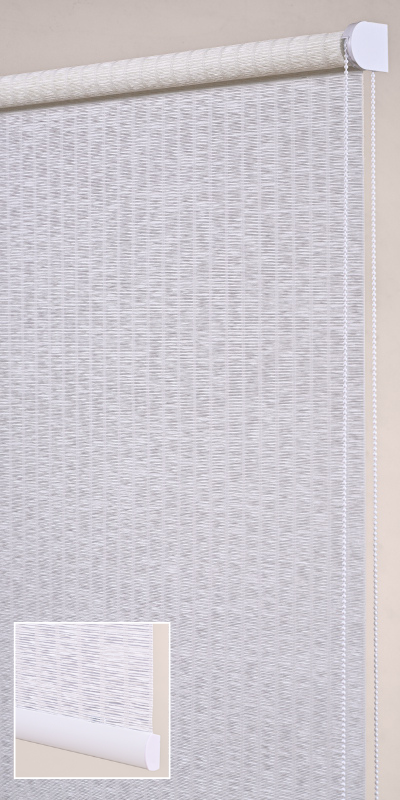 Stores Enrouleurs Tamisants Aspect Bambou Blanc