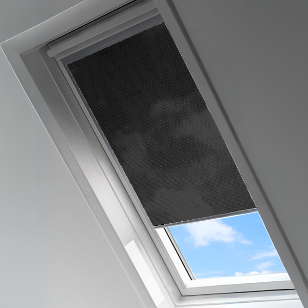 Store screen pour fenêtre de toit compatible VELUX - polyester - fabrication française - design épuré