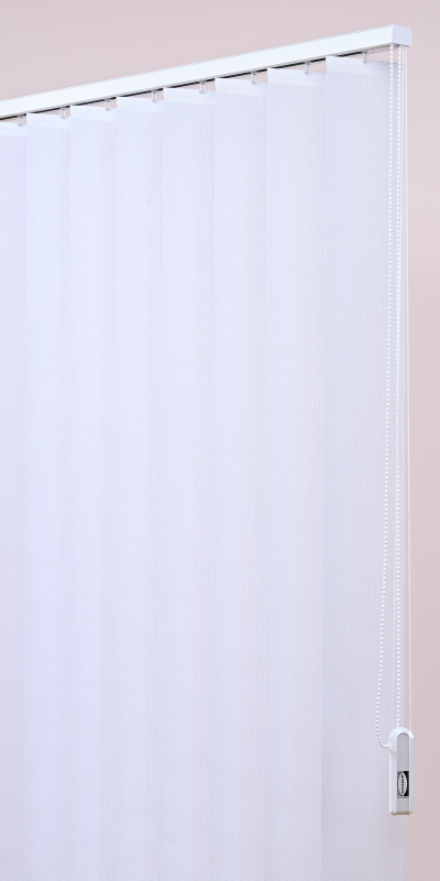 Stores Californiens Tamisants Aspect Toile de Jute Blanc