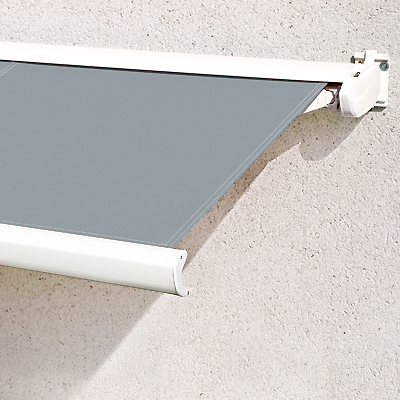 Store Banne Semi Coffre Argent