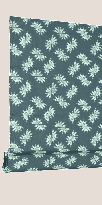 Stores Bateaux à Fleurs chanvre marine - coton - sur mesure - durable et élégant