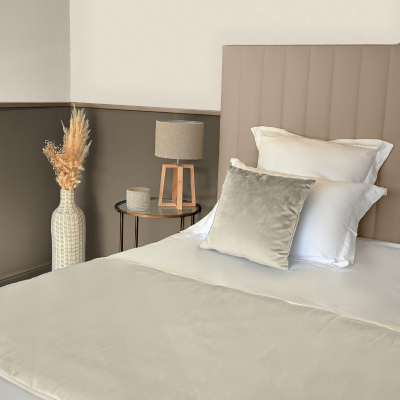 Chemin de Lit Coton Uni