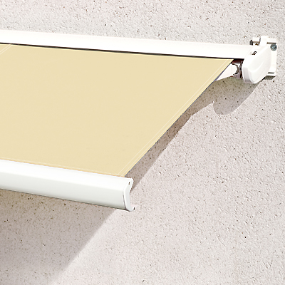 Store Banne Semi Coffre Ivoire