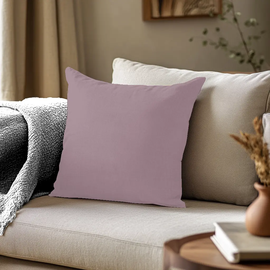 Coussin Uni Violet