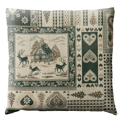 Coussins à motifs montagne