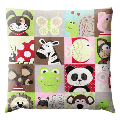  Coussins à motifs -  Enfants Naïfs