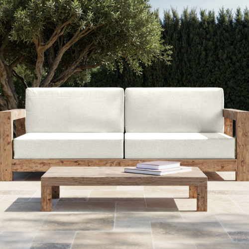 Coussin de palette Blanc