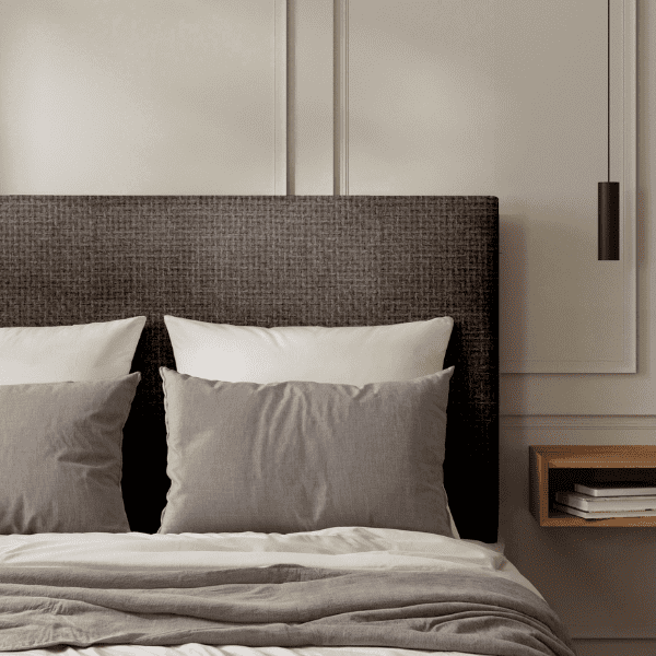 Tête de Lit Maillé Chocolat