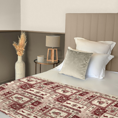 Chemin de Lit Montagne Delebio Rouge