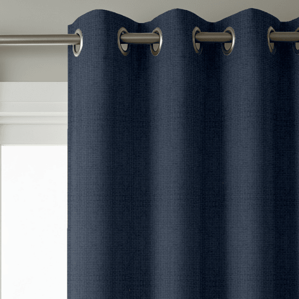 Rideau Tamisant Maillé Bleu Marine