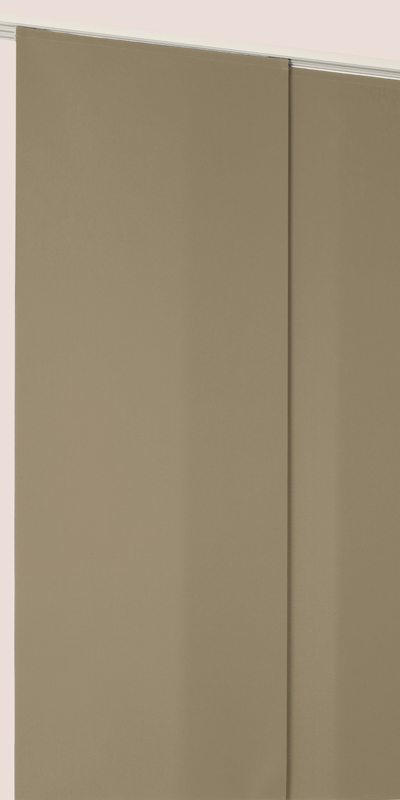 Stores Japonais Anti-Chaleur SOLTIS - polyester - sur mesure - thermique - Panneaux japonais coulissants 2 à 4 voies - Garantie 5 ans