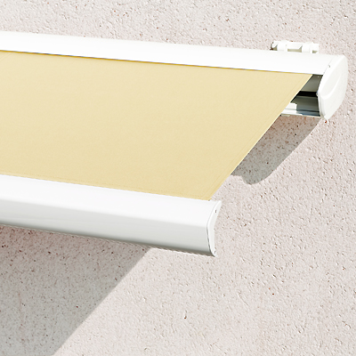 Store Banne Coffre Intégral Ivoire