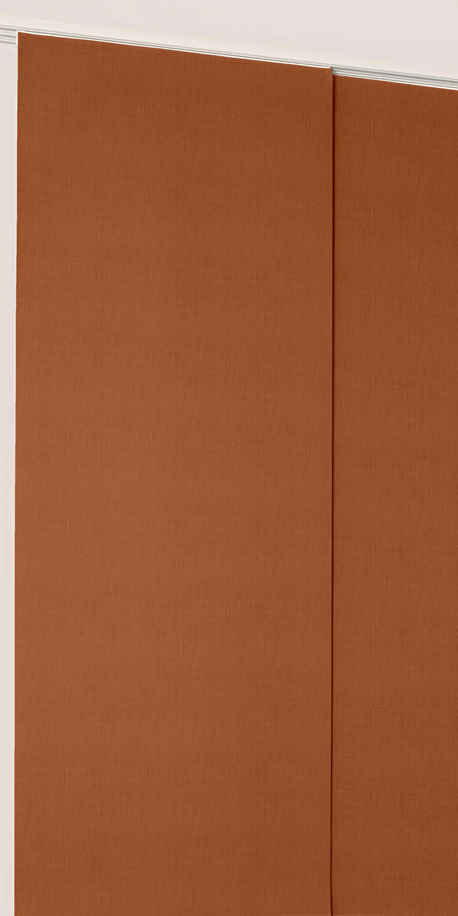 Panneaux Japonais en lin cognac - sur mesure - tamisant - design épuré - fabrication française - durable et élégant