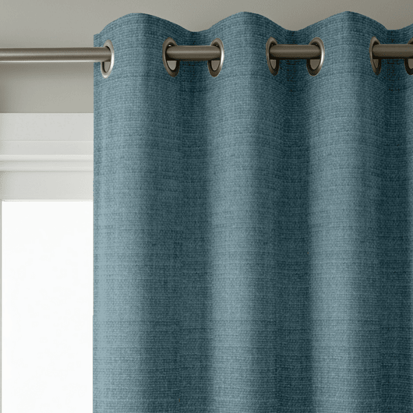 Rideau Tamisant Chenillé Bleu