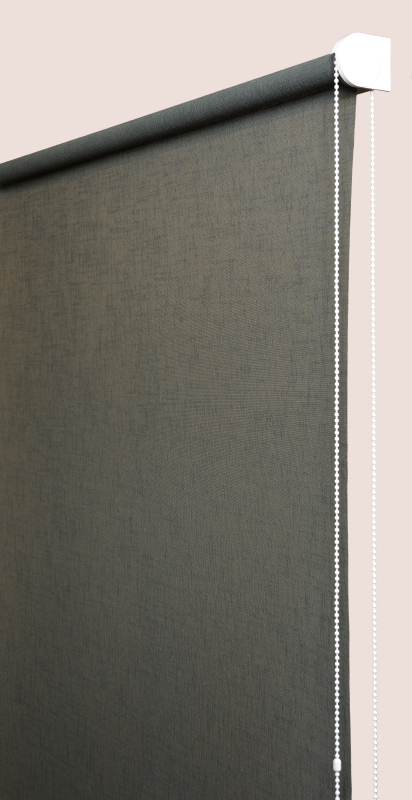 Store enrouleur en toile recyclée - polyester recyclé - sur mesure - sans perçage - motorisé - tamisant - design épuré