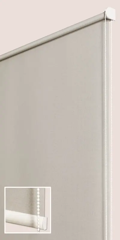 Stores Enrouleurs Gris Clair Soltis Aluminisé