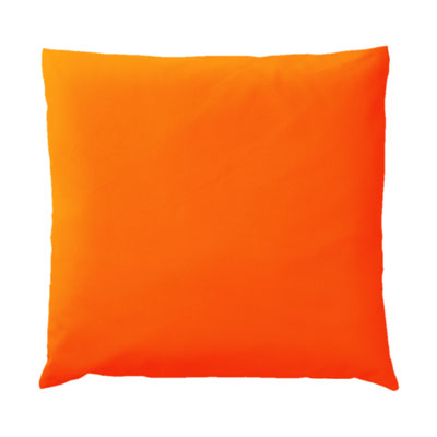 Coussin Uni Mandarine