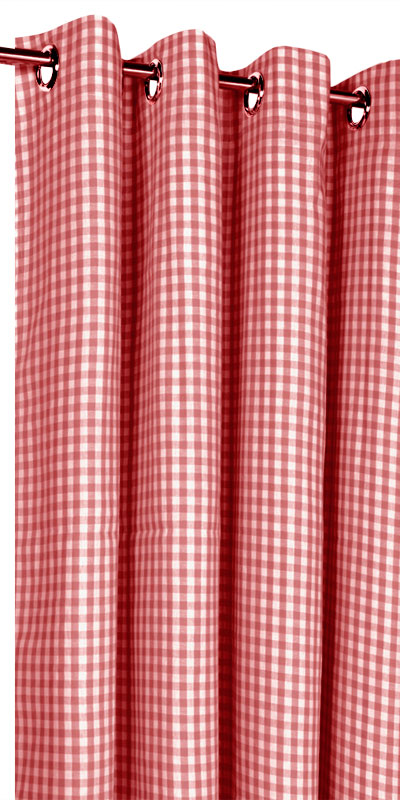 Rideau Vichy Rouge