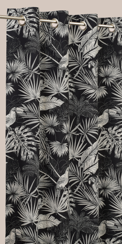 Rideaux à motifs Tissu Ethnique