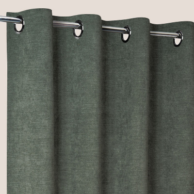 Rideaux Velours Chiné Granit