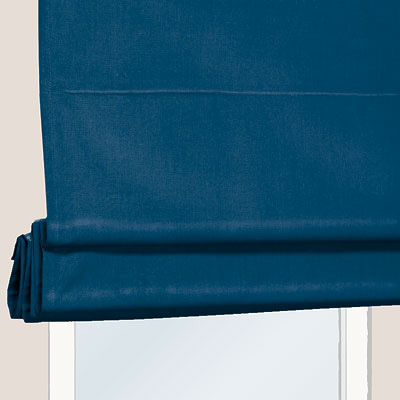 Store bateau bleu - polyester - sur mesure - occultant - tamisant - fabrication française - durable et élégant