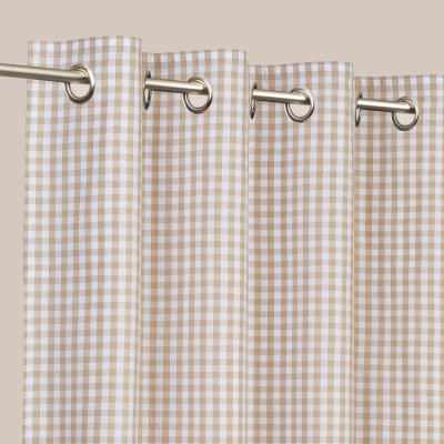 Rideau Vichy Ficelle