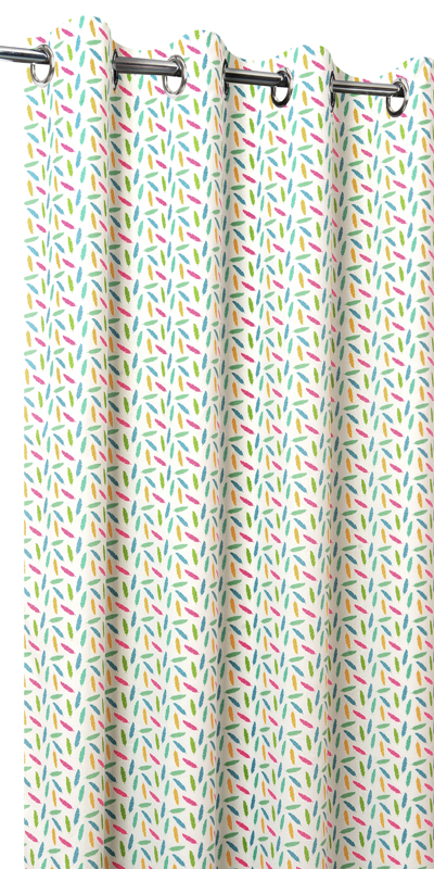 Rideaux fantaisie et rideaux à pois sur mesure - Rideau tissu à pois Rideaux fantaisie et rideaux à pois sur mesure - Rideau tissu à pois