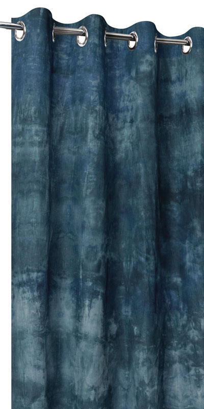 Rideaux lin tie and dye sur mesure Rideaux lin tie and dye sur mesure