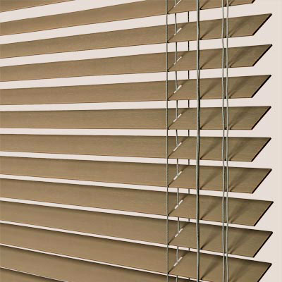 Store vénitien bois texturé brut - bois abachi texturé - sur mesure - fabrication française - design épuré