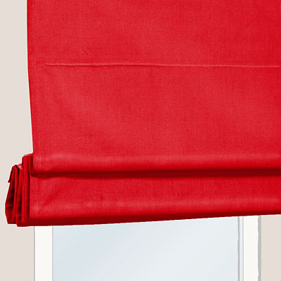 Store bateau rouge - polyester - sur mesure - occultant - durable et élégant - design épuré