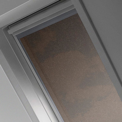 Store tamisant compatible avec les fenêtres de toit VELUX C04 - polyester - design épuré - durable et élégant