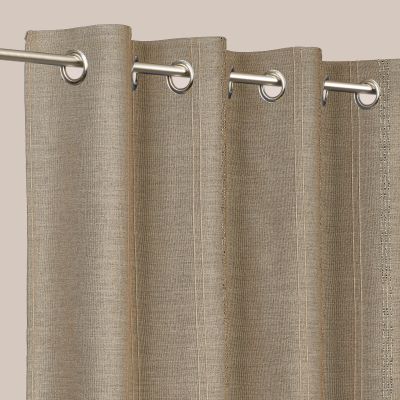 Rideaux Géométriques Rayures lin