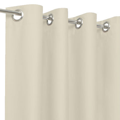Rideaux tamisants unis écru