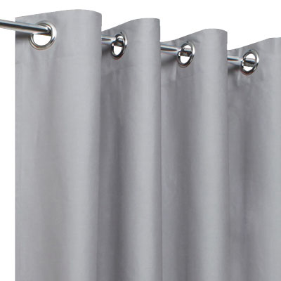 Rideaux tamisants unis gris